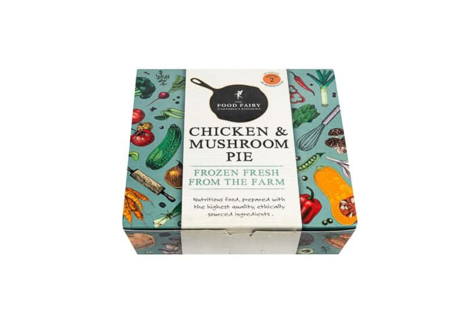 FOOD FAIRY G N G CHICKEN N MUSHROOM PIE 